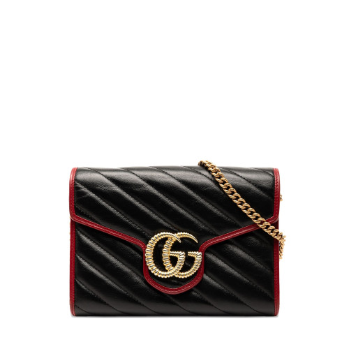 Gucci Torchon GG Marmont Wallet On Chain