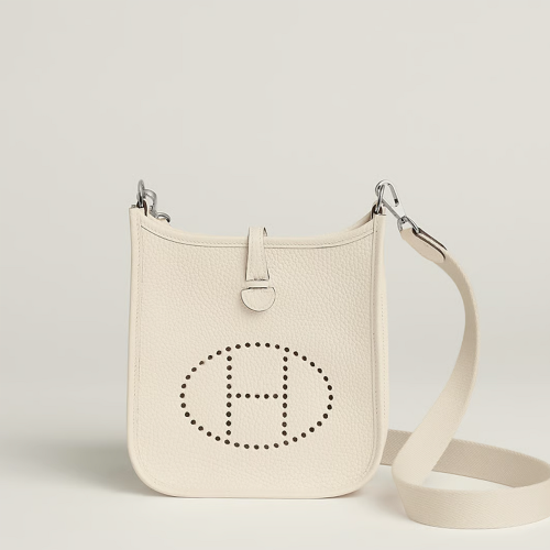 Hermes Evelyne 16 Clemence Craie Silver