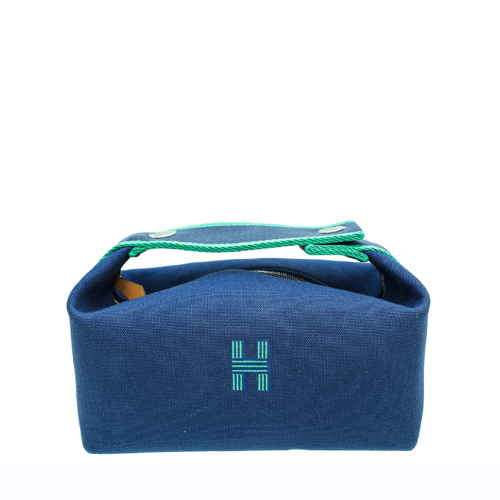 Hermes Bride-A-Brac Navy Silver