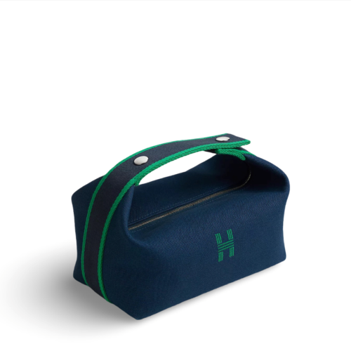 Hermes Bride-A-Brac Navy Silver