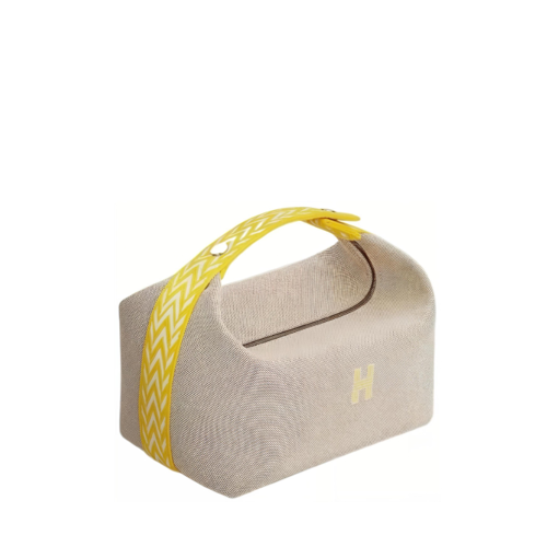 Hermes Bride-A-Brac Natural Jaune Citron Silver