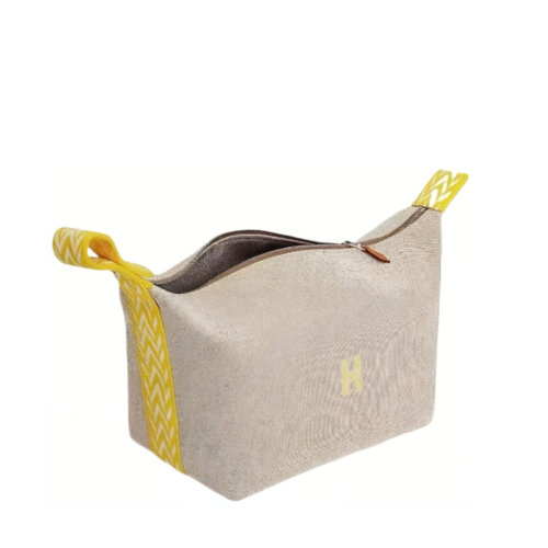 Hermes Bride-A-Brac Natural Jaune Citron Silver